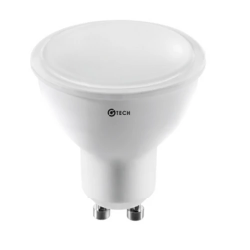 GTV GT-GU10WW5W-3 G-TECH LED izzó, 3 db, GU10, 3000K, 5,0W, AC220-240V, 120°, 400lm, 54mA