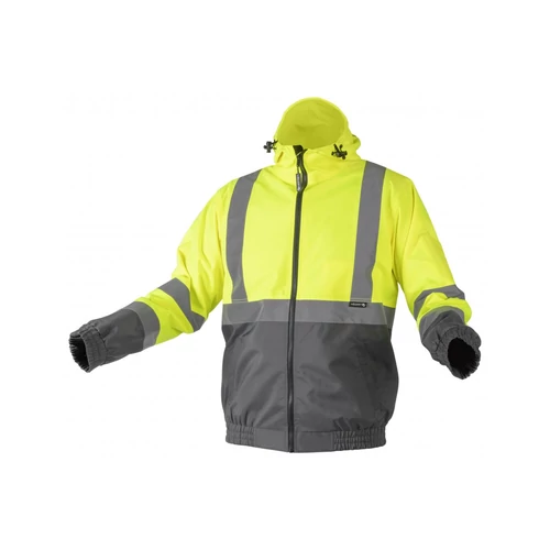 HÖGERT HT5K246-2XL NIMS hi-vis nyári bomber kabát biztonsági sárga 2XL