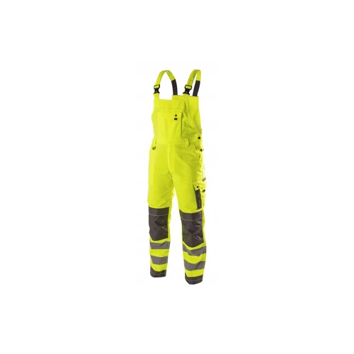 HÖGERT HT5K367-L WERSE Hi Visibility kantáros nadrág sárga L (52)