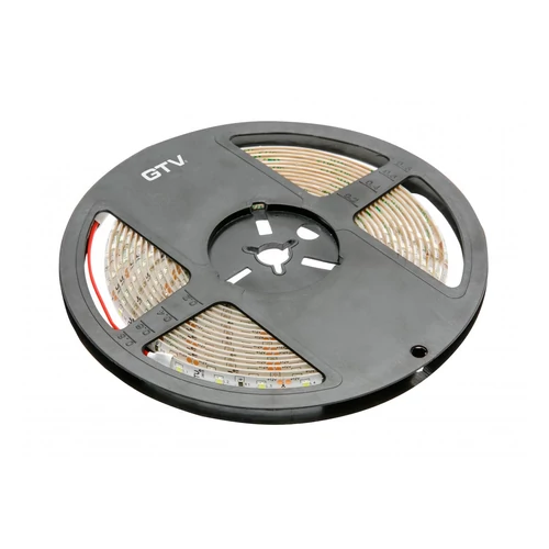 GTV LD-2835-300-20-CBN Flash Strip 2835, 300 LED meleg fehér, 33W, gél nélkül 8mm, tekercs 5m, 12V