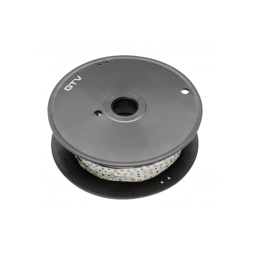 GTV LD-2835-300-20-ZB-50 Flash Tape 2835, 60LED/m, hideg fehér, 30W/5m gél nélkül 8mm, tekercs 50m, 12V