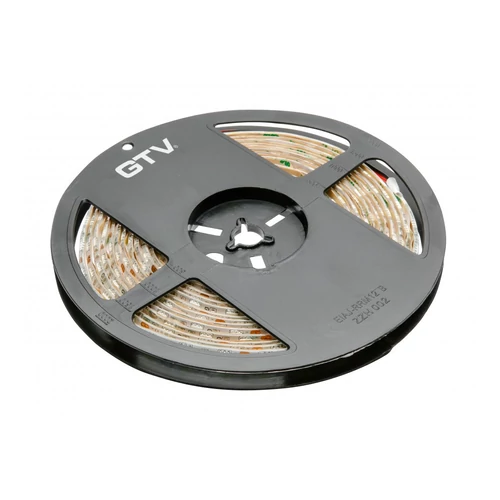 GTV LD-5050-300-65-CB Vakuszalag 5050, 300 LED meleg fehér, 72W, vízálló 10mm, tekercs 5m, 12V