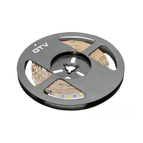 GTV LD-5630-300-20-CB Flash Strip 5630, 300 LED meleg fehér, 80W, gél nélkül 10mm, tekercs 5m, 12V