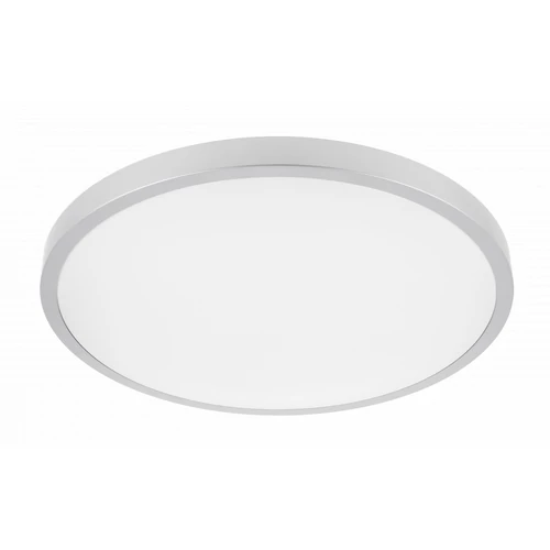 GTV LD-ATOL32W-NW-02 Mennyezeti lámpa ATOL LED, Ø400mm, 4000K, 32W, 2560lm, AC220-240V, 50/60 Hz, PF>0,9, IP54, ezüst, 3y