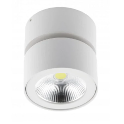 GTV LD-BNC15WOB-NB Lámpa LED BIANCO, 15W, 1500lm, AC220-240V, 50/60 Hz, PF> 0.5, Ra≥80, IP20, IK06.36 °, 4000K, kerek, fehér
