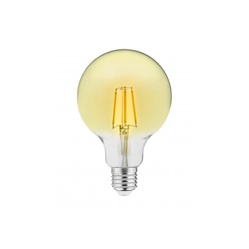 GTV LD-G95FEV4-30 LED FÉNYFORRÁS, FILAMENT VINTAGE, A-G, G95, 3000K, E27, 4,0W, AC220-240V, 360°, 300lm, 44mA