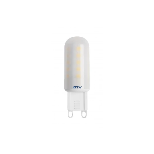 GTV LD-G96440-45 LED IZZÓ SMD 2835, MŰANYAG, SEMMIFEHÉR, G9, 4W, AC 230V, 360° FÉNYSZÖG, 320 lm, 43 mA