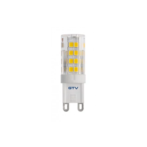 GTV LD-G9P5WE0-30 LED FÉNYFORRÁS, A-G, G9, 3000K, 5,0W, AC220-240V, 360°, 400lm, 54mA