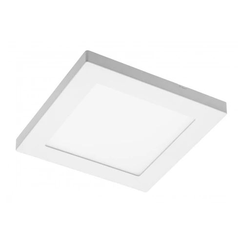 GTV LD-MZ12WKW-NB LED lámpatest MOZA, 12W, 1000lm, AC220-240V, 50/60Hz, PF>0,5, RA≥80, IP40, 120°,4000K, négyzet, fehér