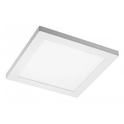 GTV LD-MZ18WKW-NB LED lámpatest MOZA, 18W, 1500lm, AC220-240V, 50/60Hz, PF>0,5, RA≥80, IP40, 120°,4000K, négyzet, fehér