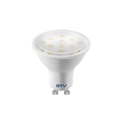 GTV LD-NGU10PN-4W LED izzó, SMD 2835, 4000K, GU10, 4W, AC220-240V, sugárzási szög 120°, 300 lm, 43 mA