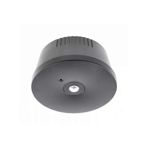 GTV LD-OGLA3W-10 Vészlámpatest OGLA LED,3W,200lm,AC220-240V,50-60Hz,IP20,6400K,3H,egyfeladatos,TESZT,fekete