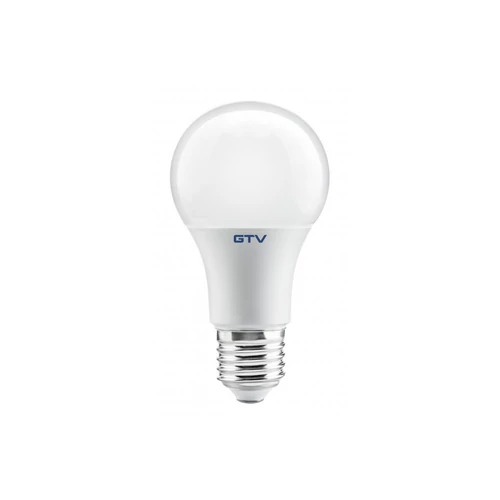 GTV LD-PN3A60-10W LED izzó, A-G, A60, SMD 2835, 4000K, E27, 9,5W, AC180-250V, 220°, 900lm, 83mA