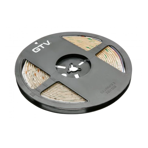 GTV LD-RGB-150-65 RGB LRD szalag, 150 LED, 36 W, IP65, 10 mm, tekercs 5 m, 12 V