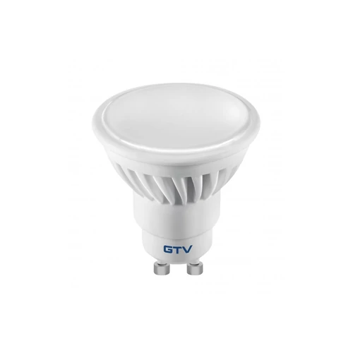 GTV LD-SM1210-10 LED izzó 10W, GU10, SMD 2835, meleg fehér, AC220-240V, sugárzási szög 120°, 720lm, 87mA