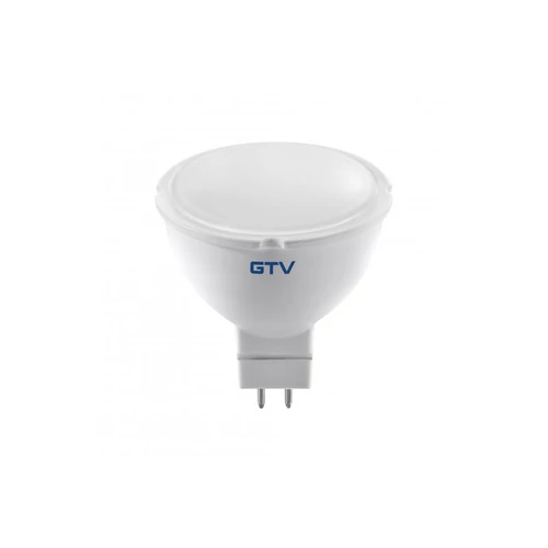 GTV LD-SM6016-30 LED izzó 6W, MR16, SMD 2835, meleg fehér, DC12V, sugárzási szög 120°, 420lm