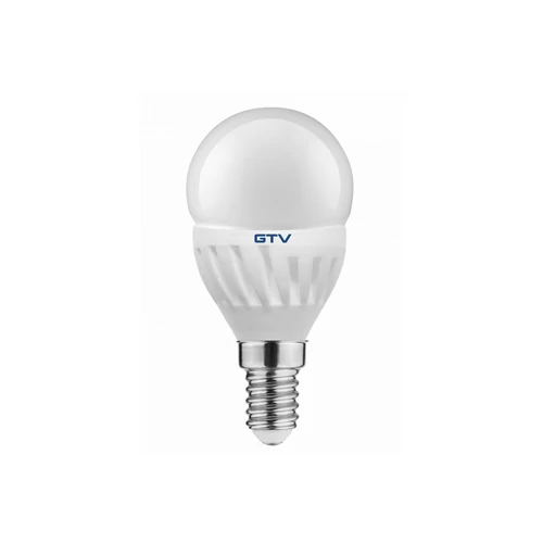 GTV LD-SMB45B-10 LED FÉNYFORRÁS, KERÁMIA, A-G, B45, 3000K, E14, 10,0W, AC180-250V, 160°, 1000lm, 80mA