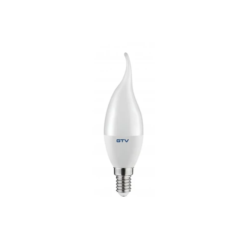 GTV LD-SMNC37L-80 LED izzó, C37L, SMD 2835, 4000K, E14, 8W, AC220-240V, sugárzási szög 160°, 700 lm, 70mA