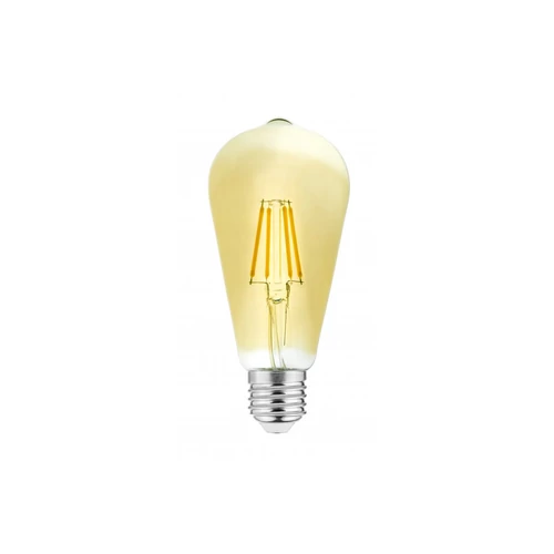 GTV LD-ST64FVE4-30 LED FÉNYFORRÁS, VINTAGE FILAMENT, A-G, ST64, 3000K, E27, 4,0W, AC220-240V, 360°, 300lm, 44mA