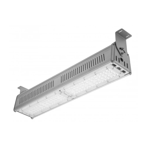 GTV LD-TK100W-40 TEKSAS LED Highbay lámpa, 100W, 12000lm, AC100-240V, 50/60Hz, IP 65, sugárzási szög 60o, 4000K, szürke