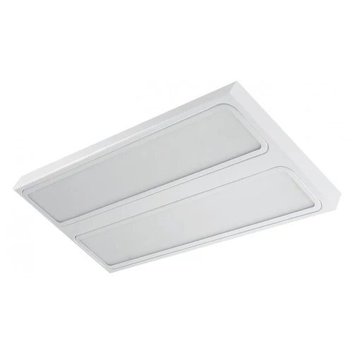 GTV LD-VE2060N-25 LED lámpatest VERONA 25W, 2x60 cm, 2750lm, AC220-240V, 50/60Hz, IP20, semleges fehér, felületre szerelhető, fehér ház