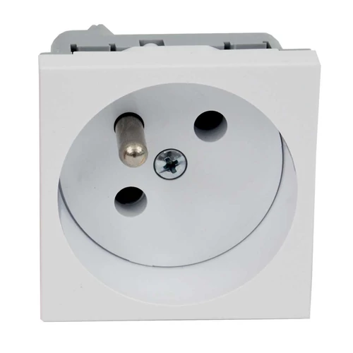 Kopos QP 45X45 HB QUADRO 2P+f  PIN dugalj fehér