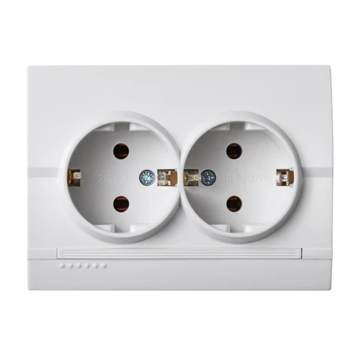 KANLUX 25095 LOGI 02-1270-102 feh, Dupla dugalj komplett