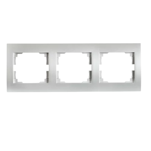 KANLUX 25237 LOGI 02-1480-043 ezü, Hármas keret, vízszintes
