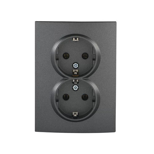 KANLUX 25272 LOGI 02-1270-141 gr, Dupla dugalj komplett