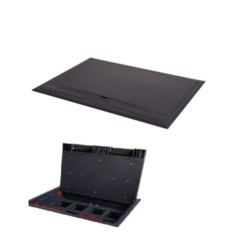 KANLUX 28303 BIURO+ 04-0021-100 padlódoboz, Műanyag 8xM45