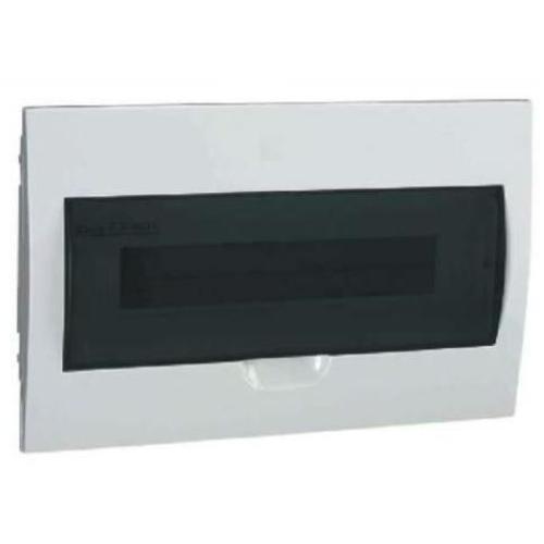 Kanlux DB118F 1X18P/FMD  Süllyesztett kiselosztó 18 modulos, füstszínű ajtóval, IP40