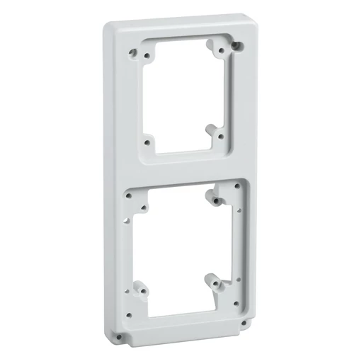 Schneider 13142 MUREVA (Kaedra) Nyílás adapter, csavarozható, 2 nyílás, 65x85mm és 90x100mm
