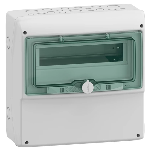 Schneider 13191 MUREVA (Kaedra) Univerzális kiselosztó, átlátszó ajtó, 1x12 modul