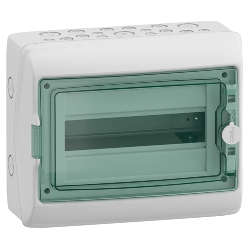 Schneider 13431 MUREVA (Kaedra) Kiselosztó, átlátszó ajtó, 1x12 modul
