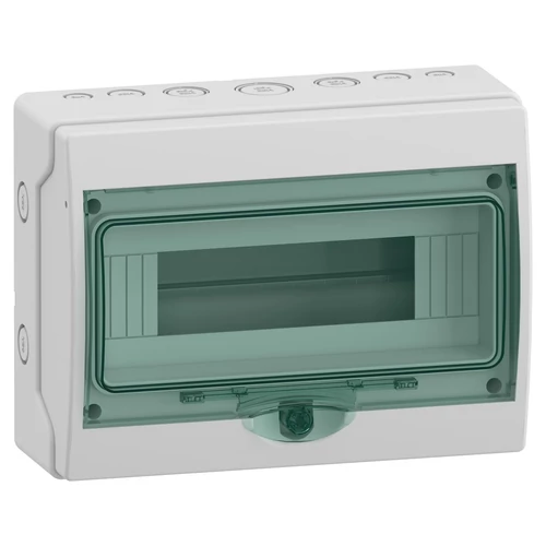 Schneider 13444 MUREVA (Kaedra) Mini elosztó, átlátszó ajtó, 1x12 modul