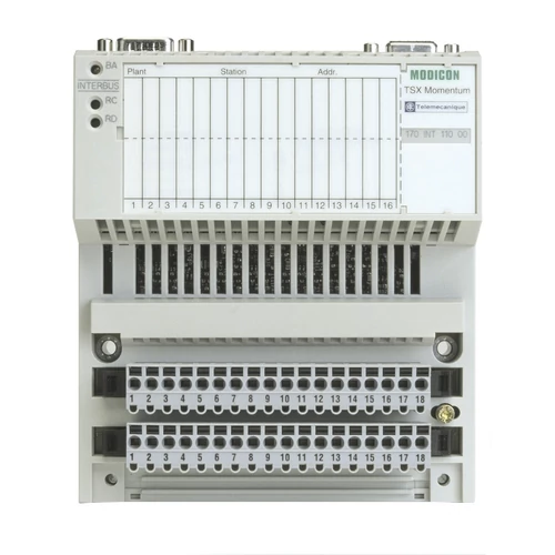 Schneider 170INT11000 Modicon Momentum - Interbus kommunikáció adapter -csavart érpárú