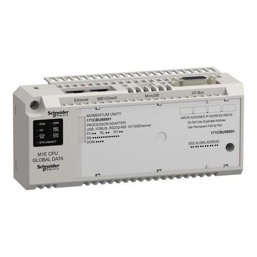 Schneider 171CBU98091 M1E RS232/485 USB IOBus ENet Global Data