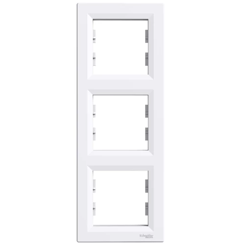 Schneider EPH5810321 ASFORA Hármas keret, függőleges, fehér