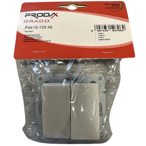 Prodax Grado csillárkapcsoló betét, krém (Pdk15-105 kb KR) KÉSZLETEN!!!