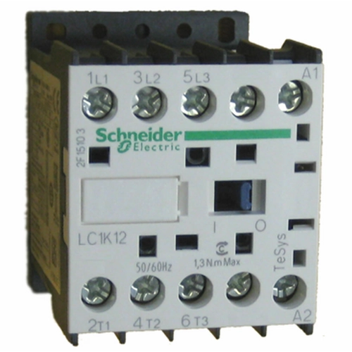 SCHNEIDER LC1K1210P5 Kontaktor (mágnesk) 5.5kW/400VAC-3 3-Z 230VAC 1-z csavaros 20A/AC-1/400V