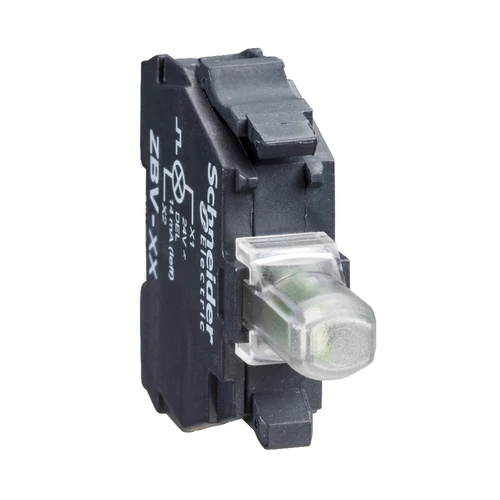 Schneider ZBV18B1 Harmony jelzőlámpa világító modul, LED, villogó, 24VAC/DC, fehér