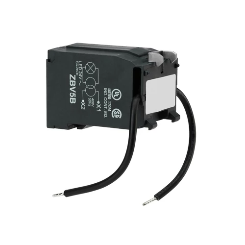 Schneider ZBV5B Harmony transzformátor blokk LED modulos jezőlámpához, 400/24VAC