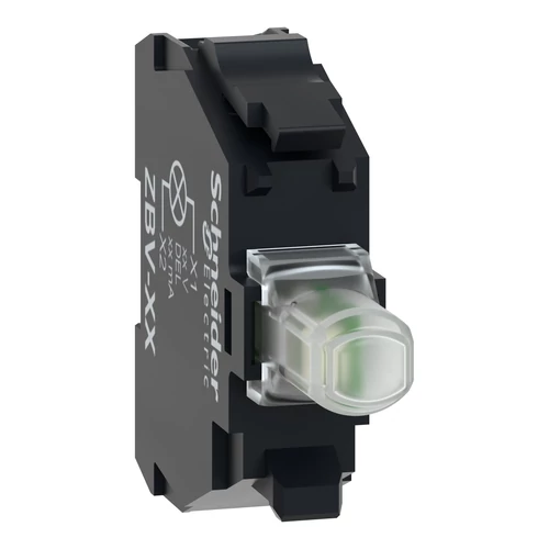 Schneider ZBVJ1 Harmony jelzőlámpa világító modul, LED, 12VAC/DC, fehér, csavaros csatlakozó