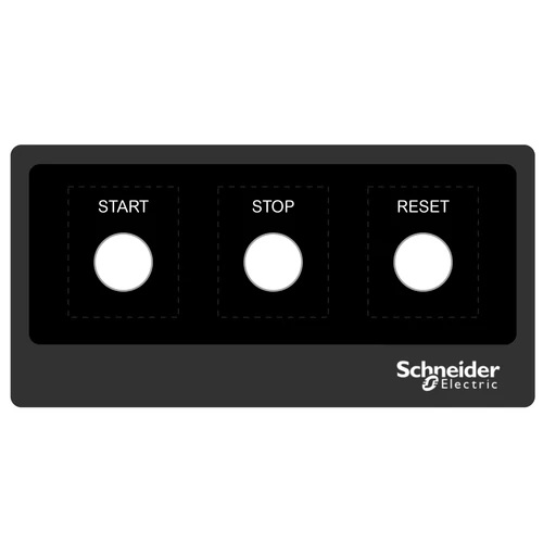 Schneider ZBYLEG201001 Harmony kezelőpanel maszk, 200x100mm, sablon