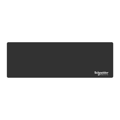 Schneider ZBYLEG301000 Harmony kezelőpanel maszk, 300x100mm, teli fekete