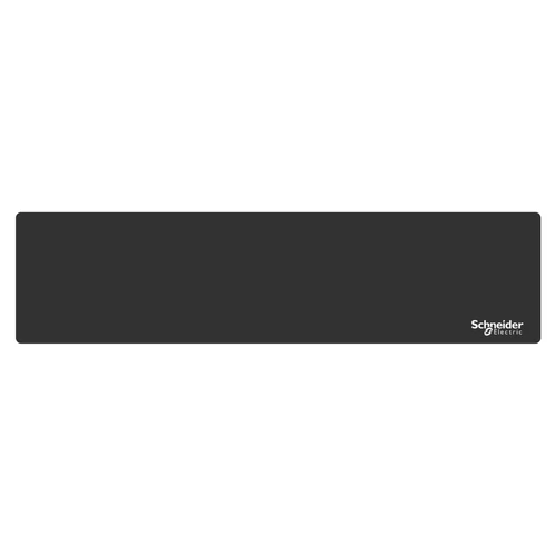 Schneider ZBYLEG401000 Harmony kezelőpanel maszk, 400x100mm, teli fekete