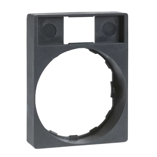 Schneider ZBZ34 Harmony címketartó 30x40 mm, Ø22 készülékekhez, kiemelkedő, 8x27 mm felirati címke nélkül