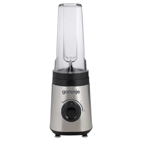 Gorenje BSM600E smoothie maker, 320 W, négyes pengerendszer, 2 db kehely, inox