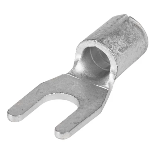 Tracon V1.5-4 Szigeteletlen villás saru, ónozott elektrolitréz 1,5mm2, M4, (d1=1,7mm, d2=4,3mm)