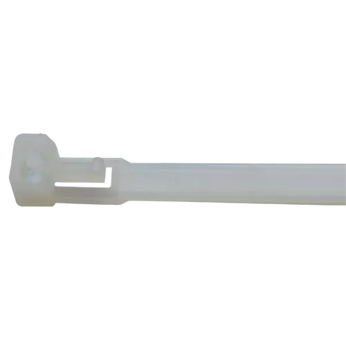 Tracon 280-NY Nyitható kábelkötegelő, natúr 300×7.6mm, D=10-80m, PA6.6